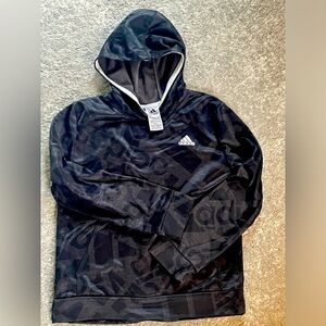 Youth adidas pull over hoodie
